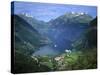 Geiranger Fjord, Western Fjords, Norway-Gavin Hellier-Stretched Canvas