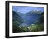 Geiranger Fjord, Western Fjords, Norway-Gavin Hellier-Framed Photographic Print