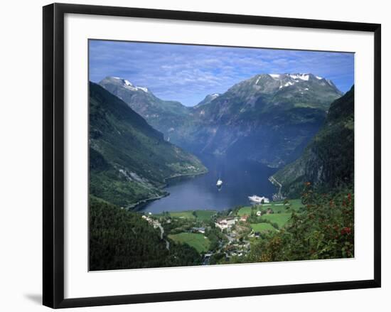 Geiranger Fjord, Western Fjords, Norway-Gavin Hellier-Framed Photographic Print