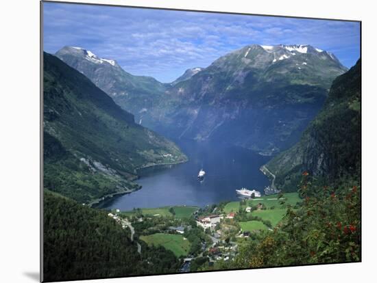 Geiranger Fjord, Western Fjords, Norway-Gavin Hellier-Mounted Photographic Print