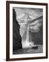 Geiranger Fjord, with the Seven Sisters Fall, Norway, 1882-null-Framed Giclee Print