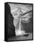 Geiranger Fjord, with the Seven Sisters Fall, Norway, 1882-null-Framed Stretched Canvas