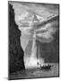 Geiranger Fjord, with the Seven Sisters Fall, Norway, 1882-null-Mounted Giclee Print
