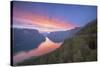 Geiranger Fjord-Viviane Fedieu Daniel-Stretched Canvas