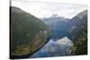 Geirangerfjord, Western Fjords, Norway-Peter Adams-Stretched Canvas