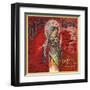 Geisha Brand - Covina, California - Citrus Crate Label-Lantern Press-Framed Art Print