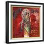 Geisha Brand - Covina, California - Citrus Crate Label-Lantern Press-Framed Art Print