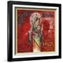 Geisha Brand - Covina, California - Citrus Crate Label-Lantern Press-Framed Art Print