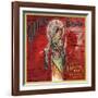 Geisha Brand - Covina, California - Citrus Crate Label-Lantern Press-Framed Art Print