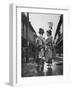 Geisha Girl Chats with Young Novice, Yoko Minami, Who is Studying to Become a Geisha-Alfred Eisenstaedt-Framed Photographic Print