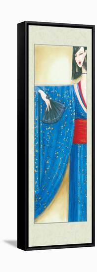 Geisha Girl II-Julia Hawkins-Framed Stretched Canvas