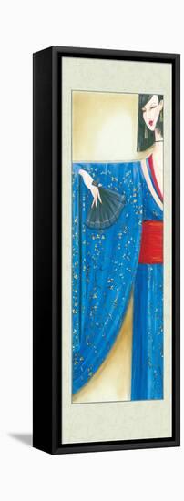 Geisha Girl II-Julia Hawkins-Framed Stretched Canvas