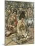 Geisha Girls in a Japanese Garden-Edward Atkinson Hornel-Mounted Giclee Print