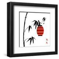 Geisha II-Jenny Tsang-Framed Art Print