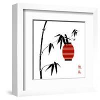 Geisha II-Jenny Tsang-Framed Art Print