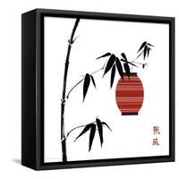 Geisha II-Jenny Tsang-Framed Stretched Canvas