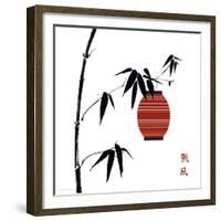 Geisha II-Jenny Tsang-Framed Premium Giclee Print