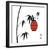 Geisha II-Jenny Tsang-Framed Premium Giclee Print