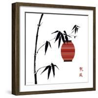 Geisha II-Jenny Tsang-Framed Premium Giclee Print