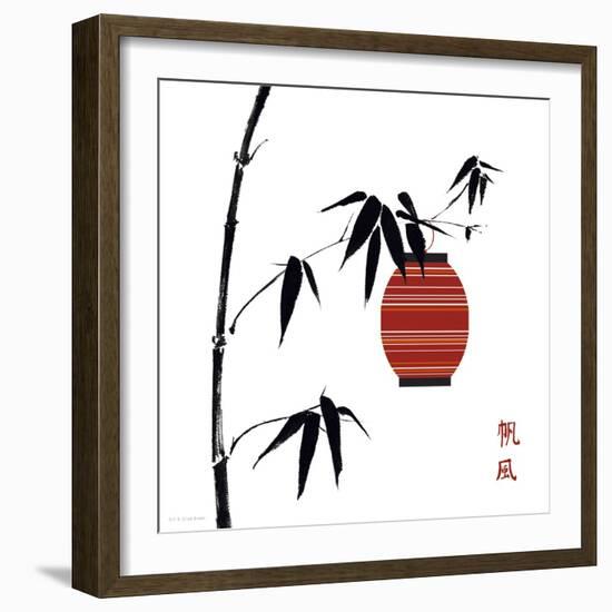 Geisha II-Jenny Tsang-Framed Premium Giclee Print