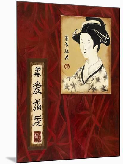 Geisha II-Patricia Pinto-Mounted Art Print
