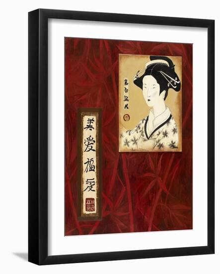 Geisha II-Patricia Pinto-Framed Art Print