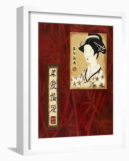 Geisha II-Patricia Pinto-Framed Art Print