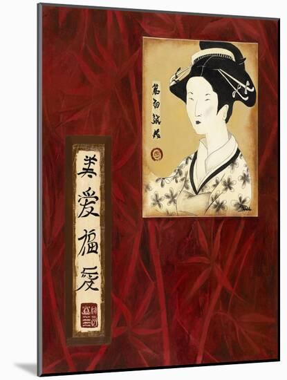 Geisha II-Patricia Pinto-Mounted Art Print