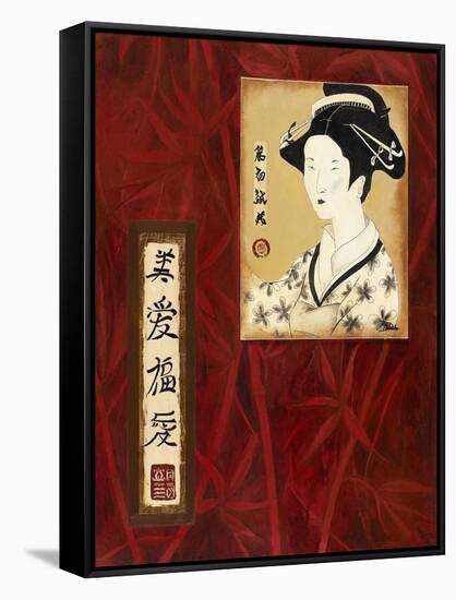 Geisha II-Patricia Pinto-Framed Stretched Canvas