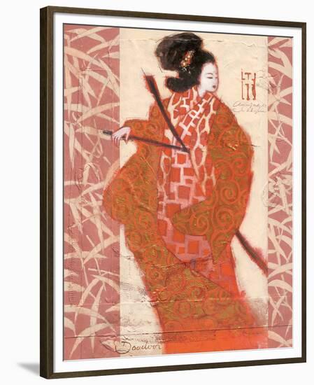 Geisha in Arms-Joadoor-Framed Premium Giclee Print