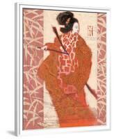 Geisha in Arms-Joadoor-Framed Premium Giclee Print