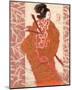 Geisha in Arms-Joadoor-Mounted Art Print