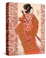 Geisha in Arms-Joadoor-Stretched Canvas