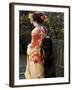 Geisha, Maiko in Gion, Kyoto City, Honshu, Japan-Christian Kober-Framed Photographic Print