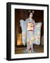 Geisha, Maiko (Trainee Geisha) Entertainment, Kyoto City, Honshu, Japan-Christian Kober-Framed Photographic Print