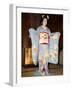 Geisha, Maiko (Trainee Geisha) Entertainment, Kyoto City, Honshu, Japan-Christian Kober-Framed Photographic Print