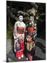 Geisha, Maiko (Trainee Geisha) in Gion, Kyoto City, Honshu, Japan-Christian Kober-Mounted Photographic Print