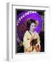 Geisha, Maiko (Trainee Geisha) in Gion, Kyoto City, Honshu, Japan-Christian Kober-Framed Photographic Print