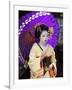 Geisha, Maiko (Trainee Geisha) in Gion, Kyoto City, Honshu, Japan-Christian Kober-Framed Photographic Print