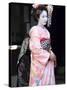 Geisha, Maiko (Trainee Geisha) in Gion, Kyoto City, Honshu, Japan-Christian Kober-Stretched Canvas