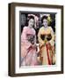 Geisha, Maiko (Trainee Geisha) in Gion, Kyoto City, Honshu, Japan-Christian Kober-Framed Premium Photographic Print