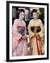 Geisha, Maiko (Trainee Geisha) in Gion, Kyoto City, Honshu, Japan-Christian Kober-Framed Photographic Print