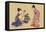 Geisha Musicians-null-Framed Stretched Canvas
