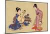 Geisha Musicians-null-Mounted Art Print