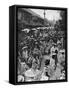 Geisha Procession, Yokohama Jubilee, Japan, 1909-null-Framed Stretched Canvas