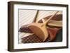 Geisha's Wooden Combs in Japan-Ryuji Adachi-Framed Art Print