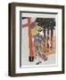 Geisha Visiting a Shrine-Suzuki Harunobu-Framed Giclee Print