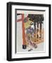 Geisha Visiting a Shrine-Suzuki Harunobu-Framed Giclee Print