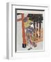 Geisha Visiting a Shrine-Suzuki Harunobu-Framed Giclee Print