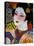 Geisha, Warrior Folk Art, Takamatsu, Shikoku, Japan-Dave Bartruff-Stretched Canvas